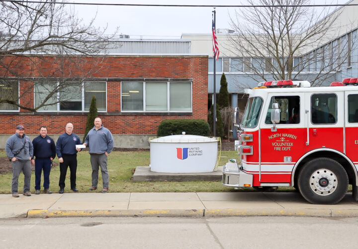 United Refining donates to North Warren VFD